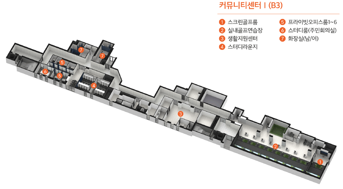 커뮤니티 조감도 1