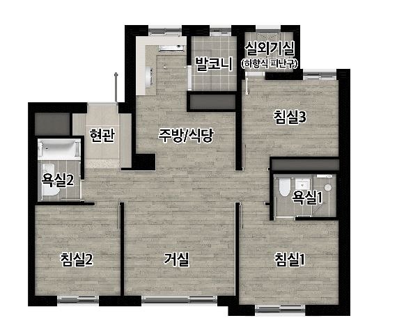 59A형 평면도